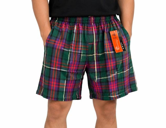 PANTALONETA PLAYA CUADROS