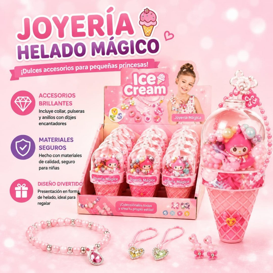 SET JOYAR TIPO HELADO 2363-130E