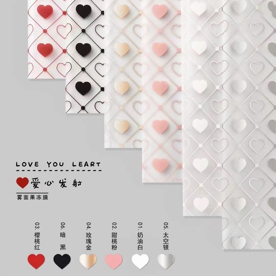 PAPEL REGALO CORAZON