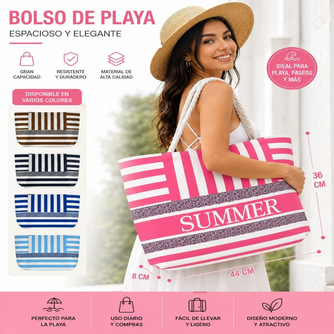 BOLSO TELA SUMMER A013 44*36*8CM