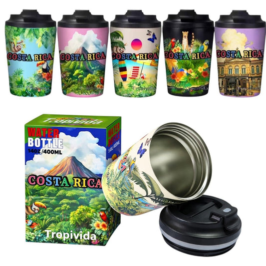 VASO CAFE ACERO 304 TROPIVIDA 400ML