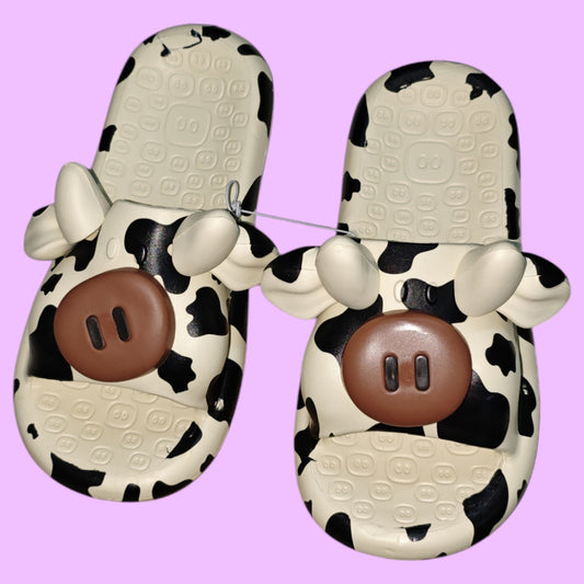 CHANCLETAS TELA VACA  36-41 BEIGE