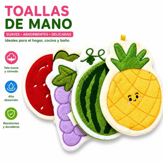 TOALLA DE MANO FRUTAS 850-27