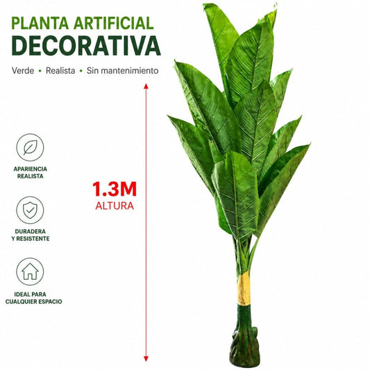 PLANTA VERDE ARTIFICIAL 1.3M