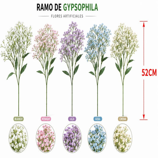 FLOR GYPSOPHILA ARTIFICIAL 52CM