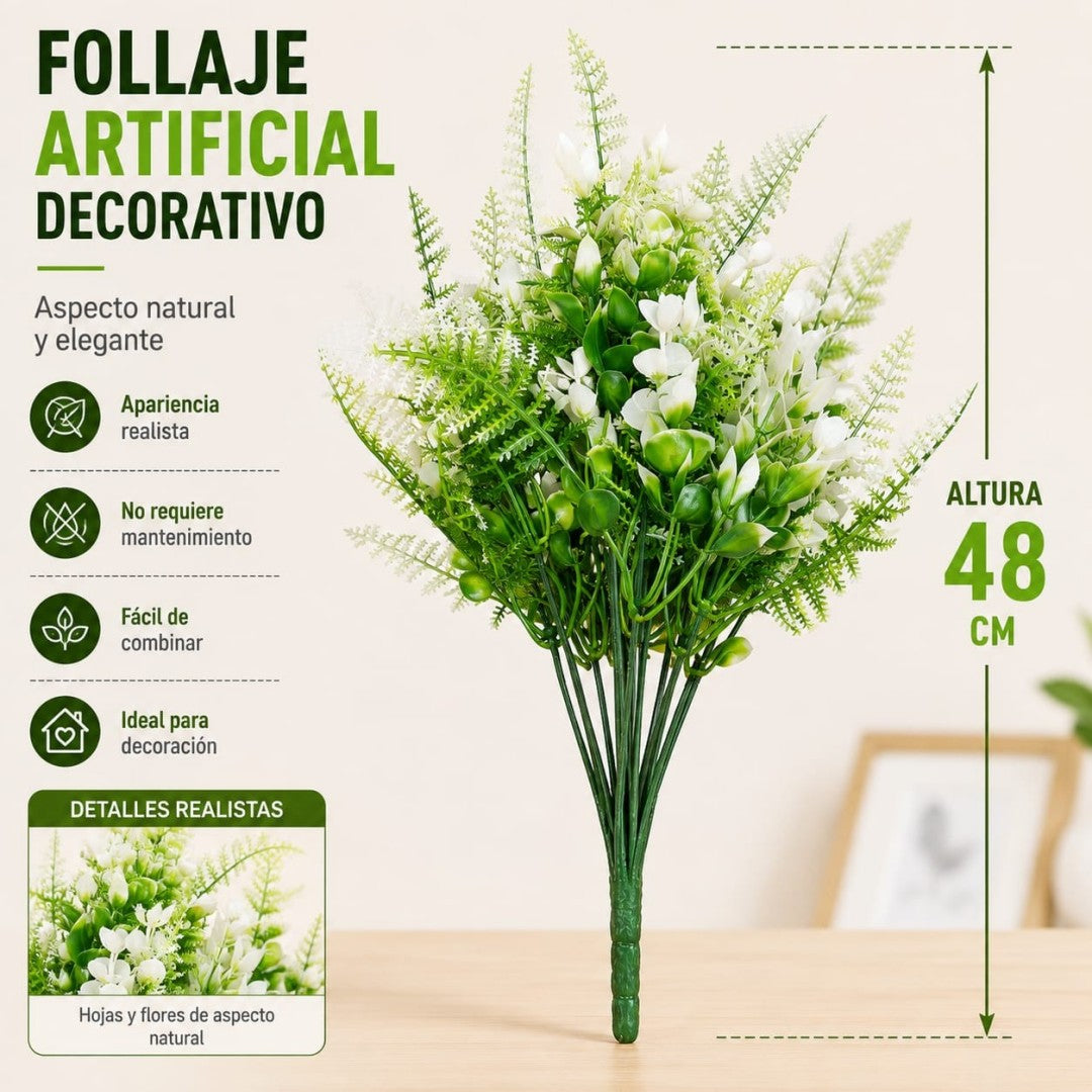 RAMA ARTIFICIAL DECORATIVA 48CM 2