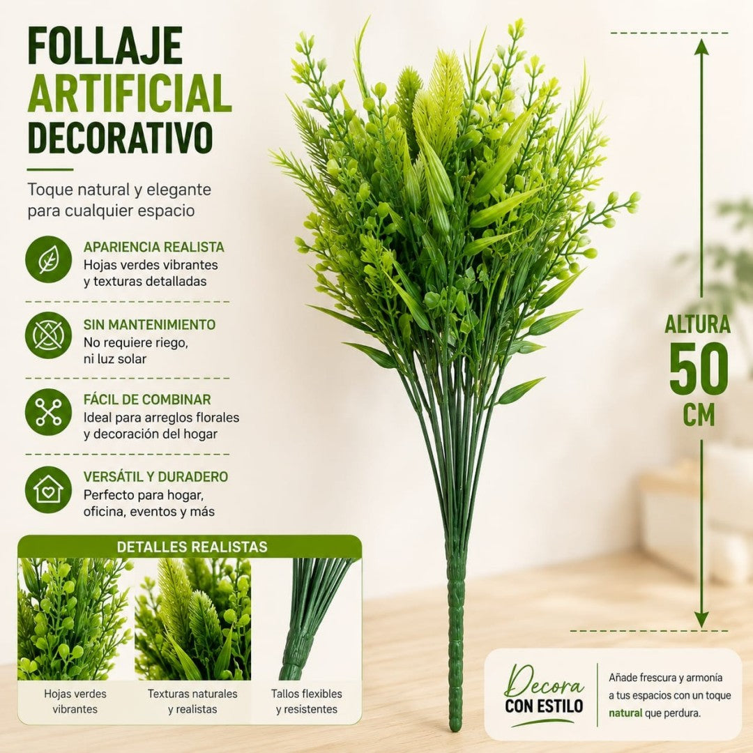 RAMA ARTIFICIAL DECORATIVA 50CM 4