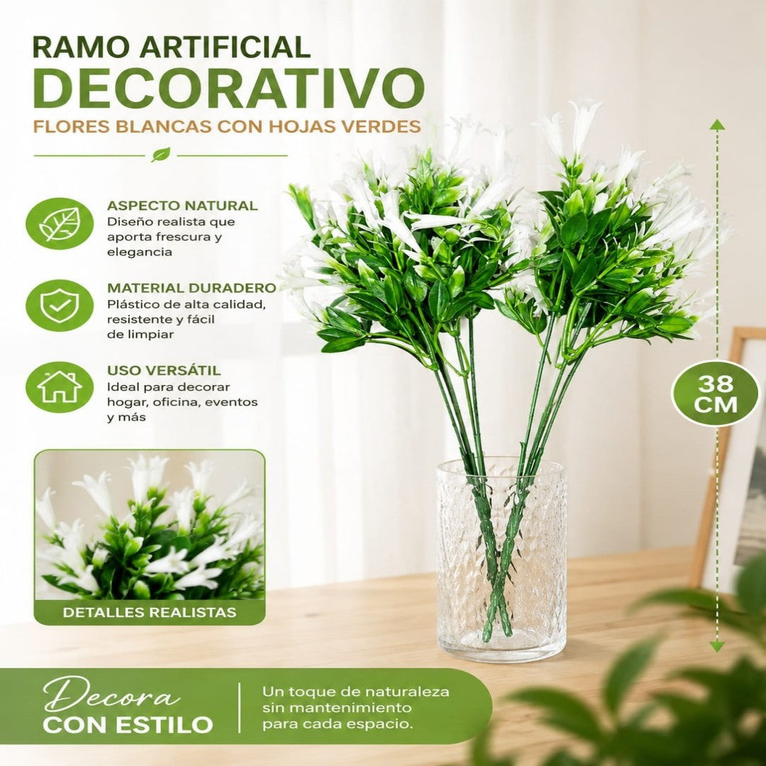 RAMA ARTIFICIAL DECORATIVA 38CM 7