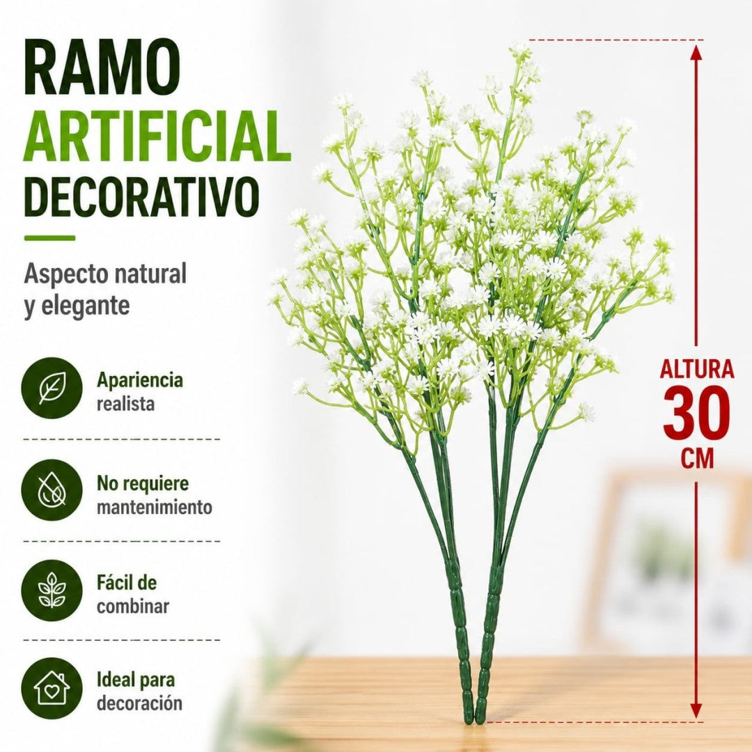 RAMA ARTIFICIAL DECORATIVA 30CM 8