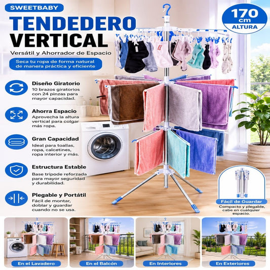 TENDEDERO TORRE 170CM