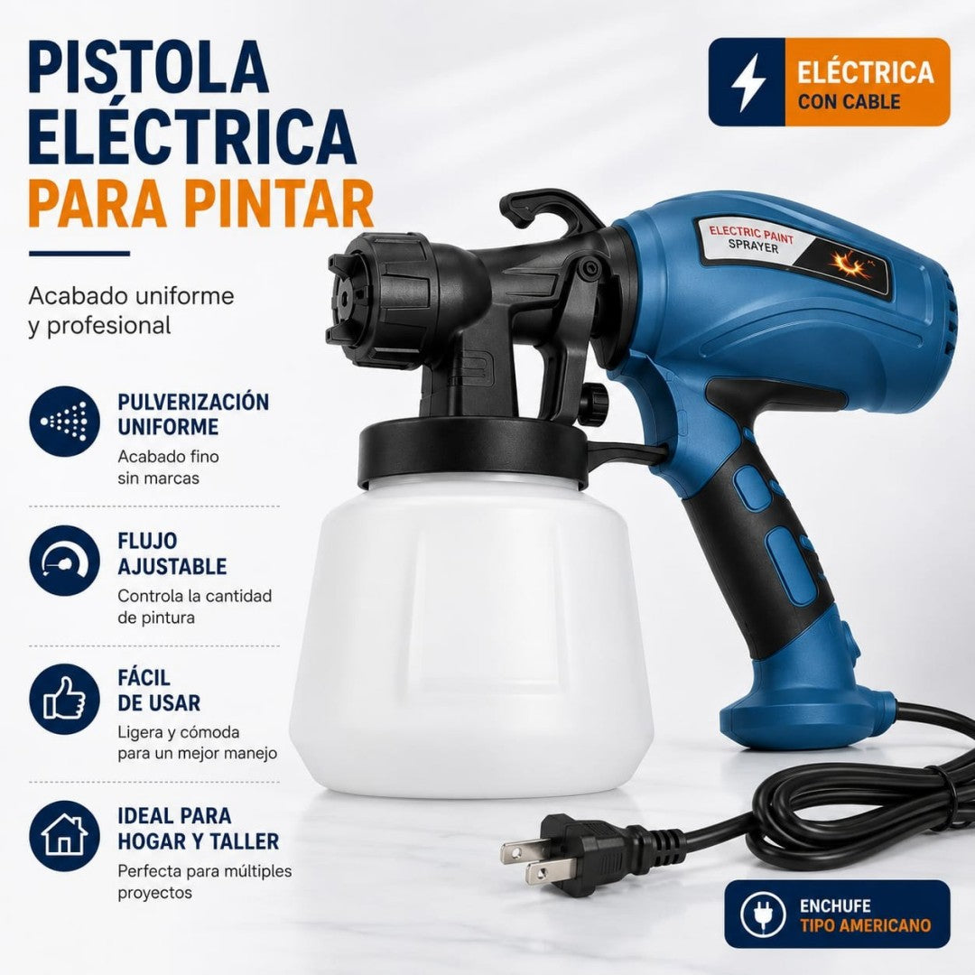 PISTOLA DE PINTURA ELECTRICA