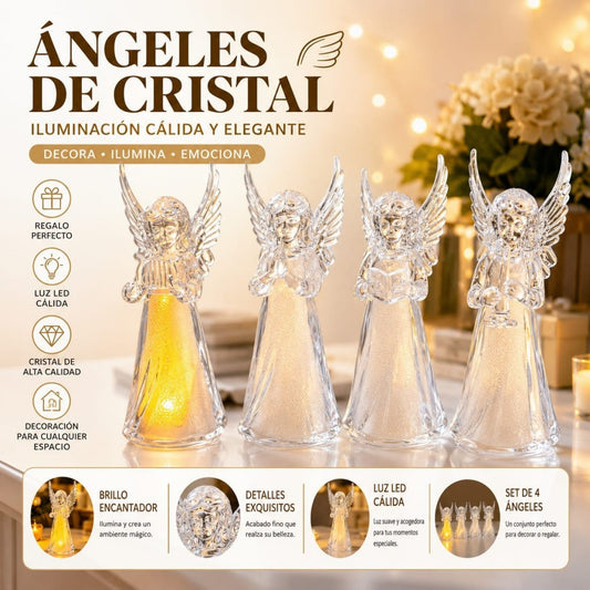 ANGEL TRANSPALENTE CON LUZ PEQ