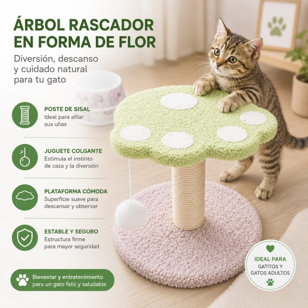 RASCADOR HUELLA PARA GATOS