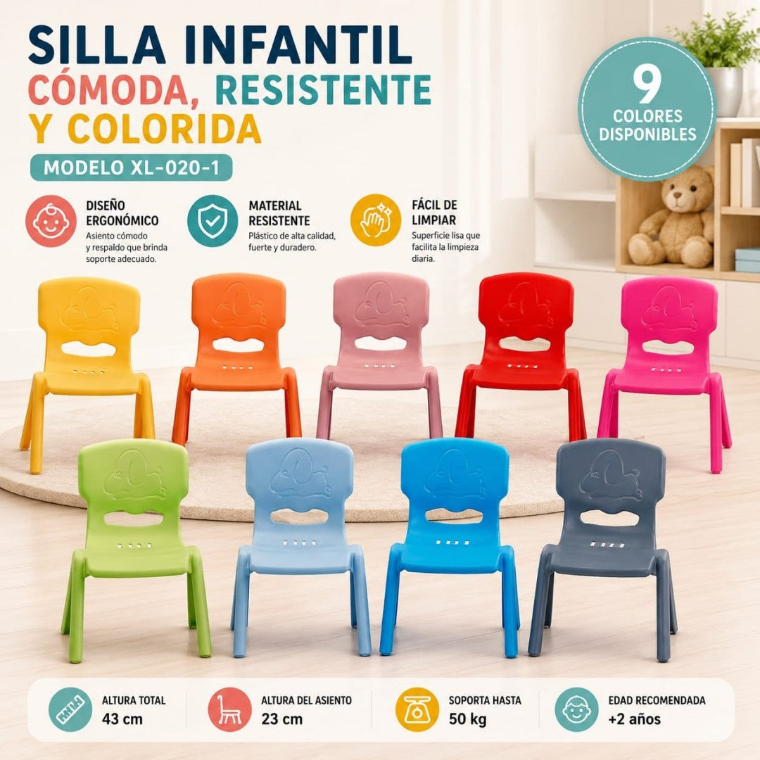 SILLA PVC INFANTIL