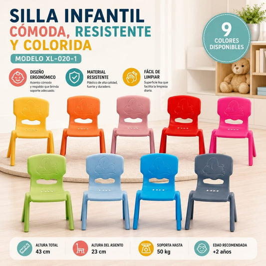 SILLA PVC INFANTIL