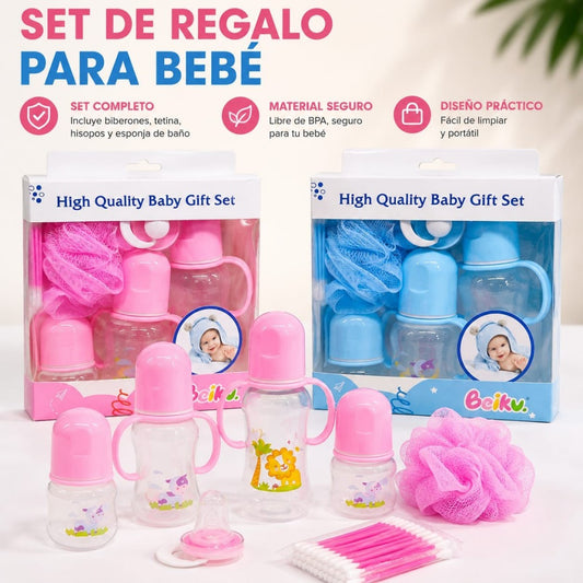 SET DE BIBERONES CON ACCESORIOS BK-708