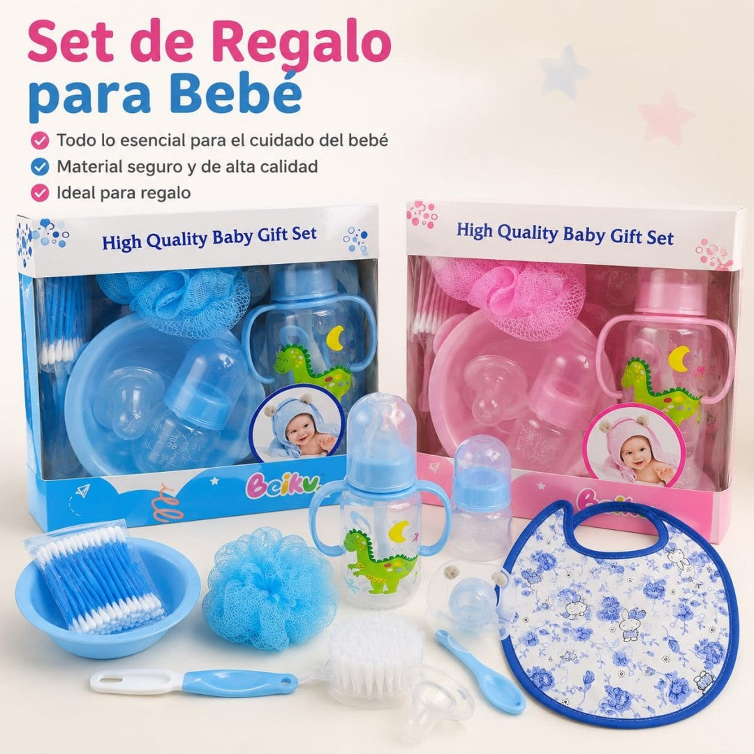 SET DE BIBERONES CON TAZA BK-708-24