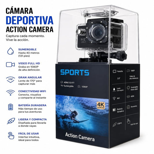 CAMARA DEPORTIVA 4KA
