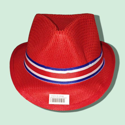 SOMBRERO CR PEQ ROJO
