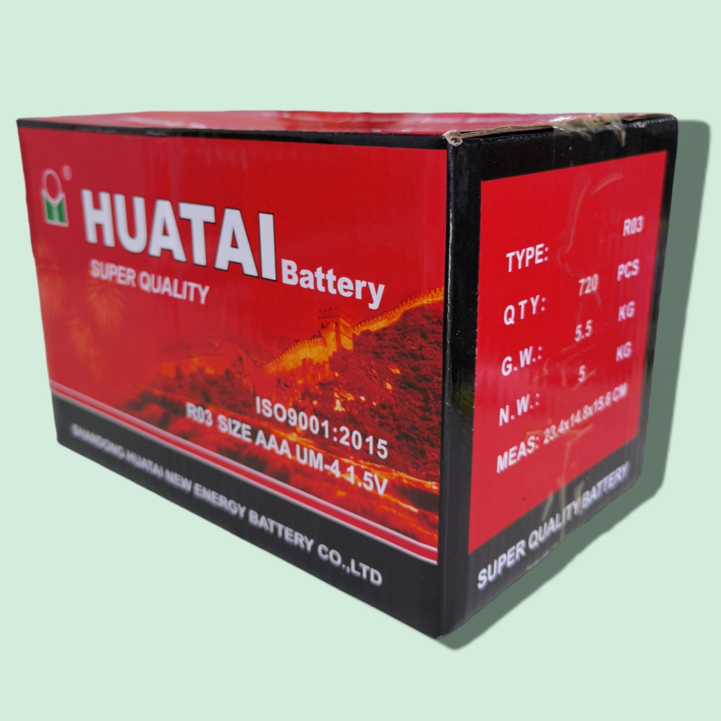 BATERIA AAA HUATAI 720PCS CAJA (SIN DESCUENTO)