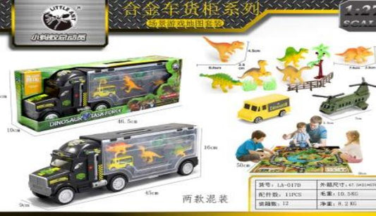 TRAILER METAL DINOSAUIO LA-017D