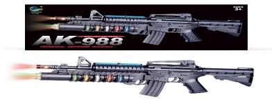 PISTOLA LUZ SONIDO AK-988