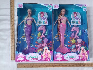 MUNECA SIRENA 11pulg 3679