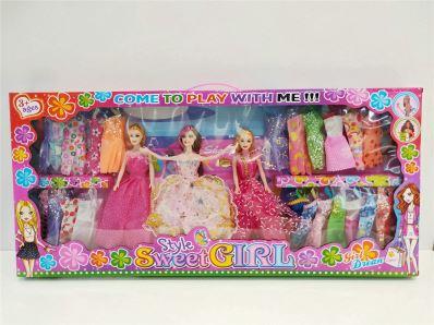 MUNECA BARBIE CON ROPA 263E-19