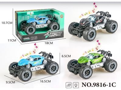 CARRO INERCIA LUZ SONIDO 9816-1C