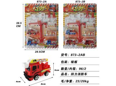 SET CARRO BOMBERO 873-2AB
