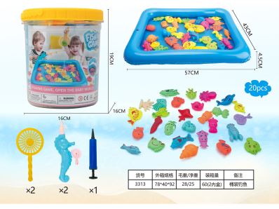 SET PESCA BALDE 3313