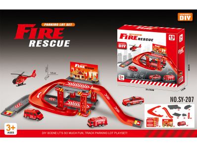 PARQUEO BOMBERO 19PCS SY-207